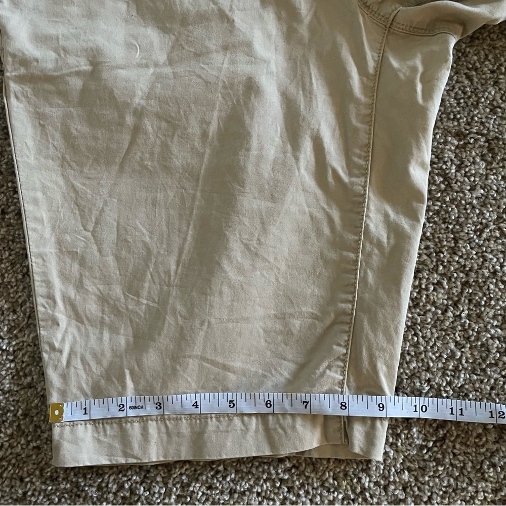 Natural Reflections Bermuda Shorts Women’s 8 Khaki Beige Y2K Outdoorsy Casual - Picture 12 of 13